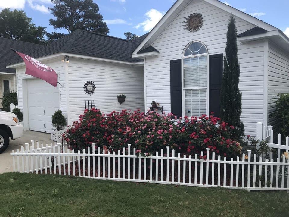 Front of house.