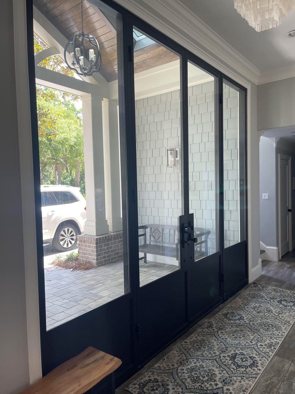 Open concept foyer!