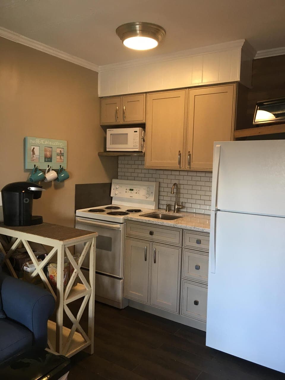 Fully stocked remodeled kitchen 