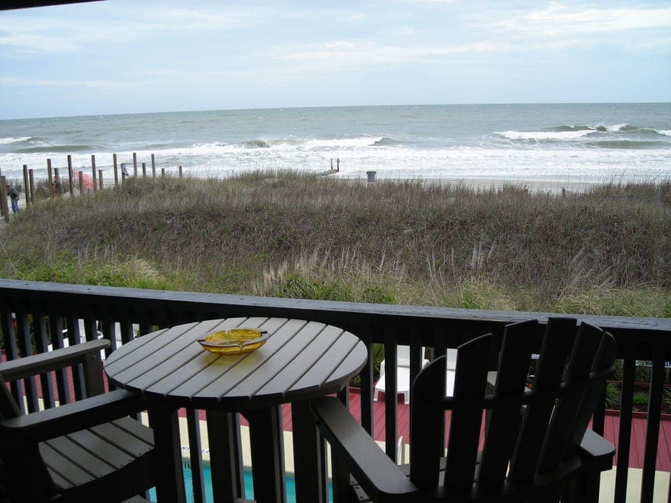 View of Atlantic from deck
