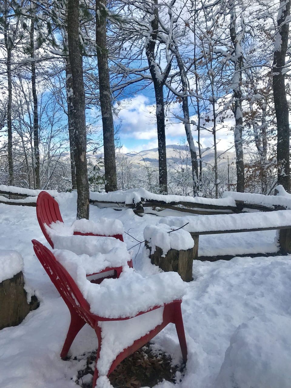 Snowy view ⛄️