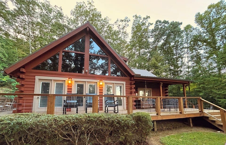 authentic log cabin