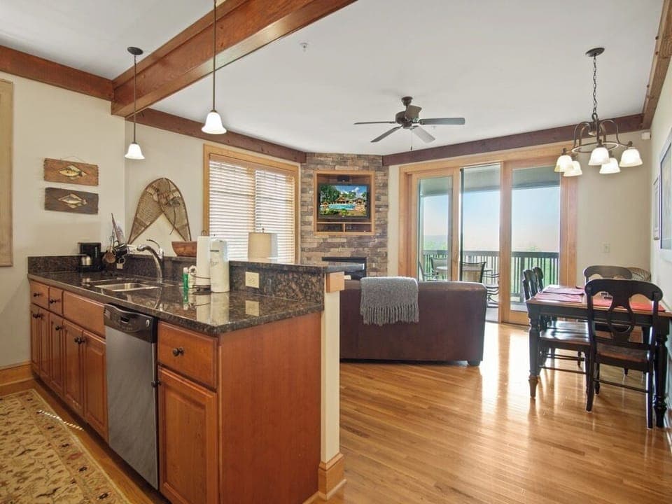 Open Floor Plan--- Kitchen, Dining, Living Room