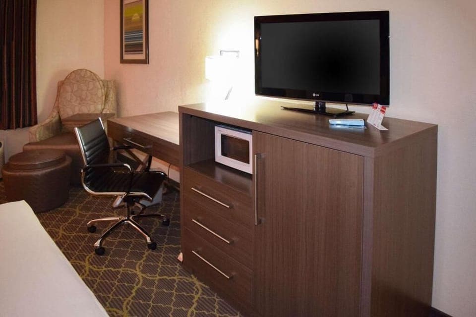 Desk, soundproofing, iron/ironing board, free WiFi