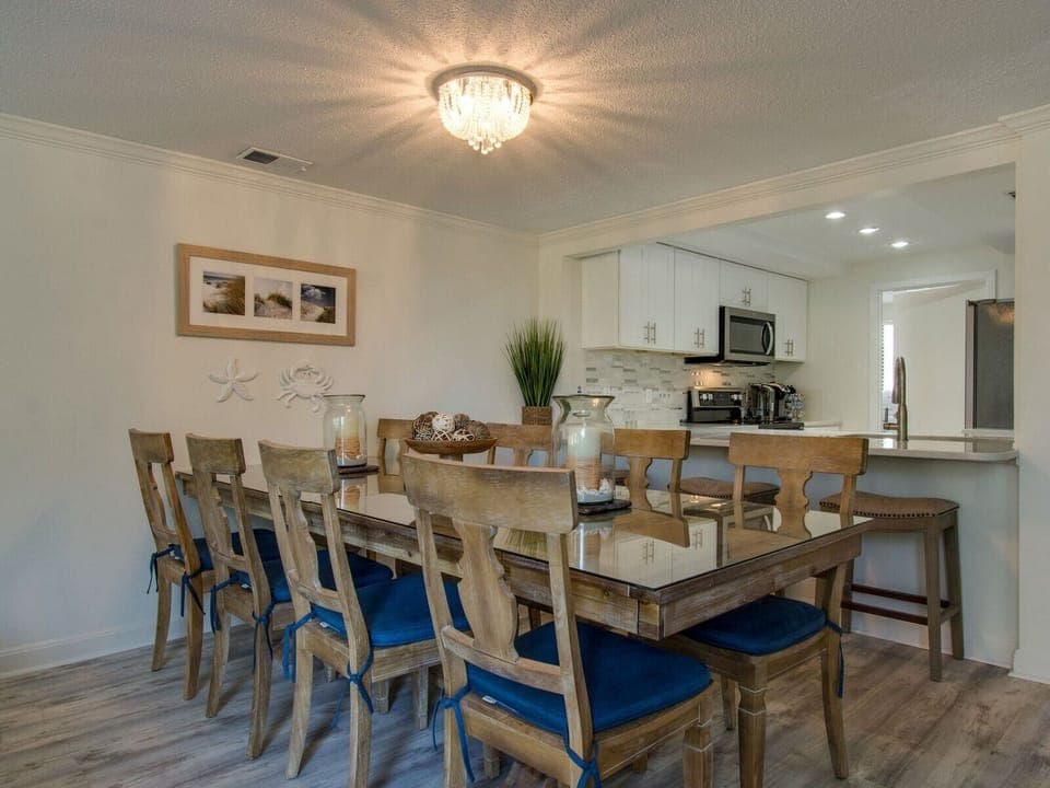 Dining Table with Seating for Eight at 223 Shorewood