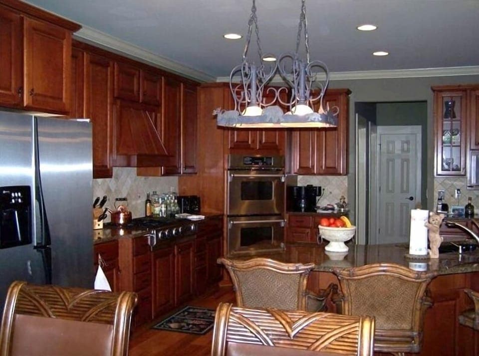 kitchen from dining