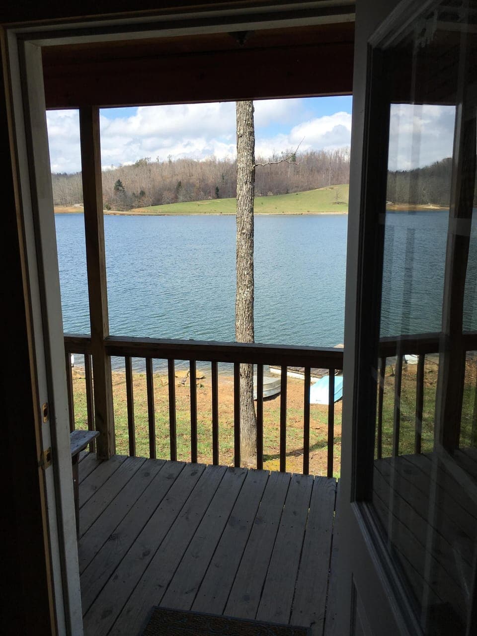 View out front door