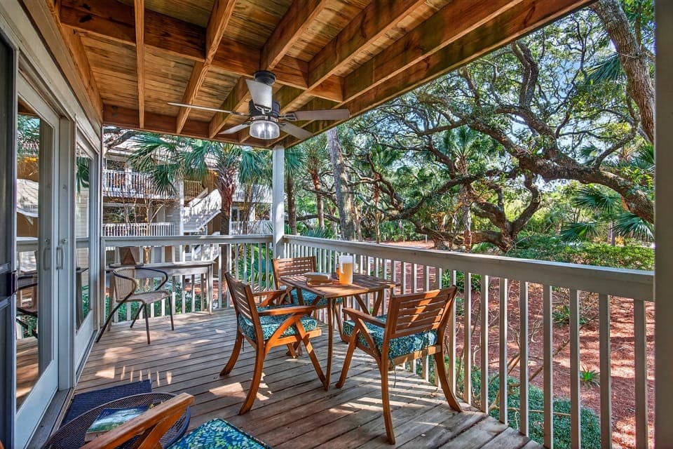 Nature views from the balcony!