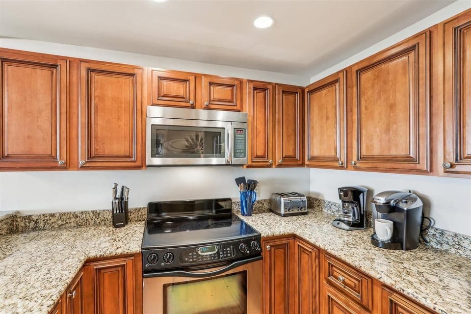 Kitchen at 1882 Beachside Tennis