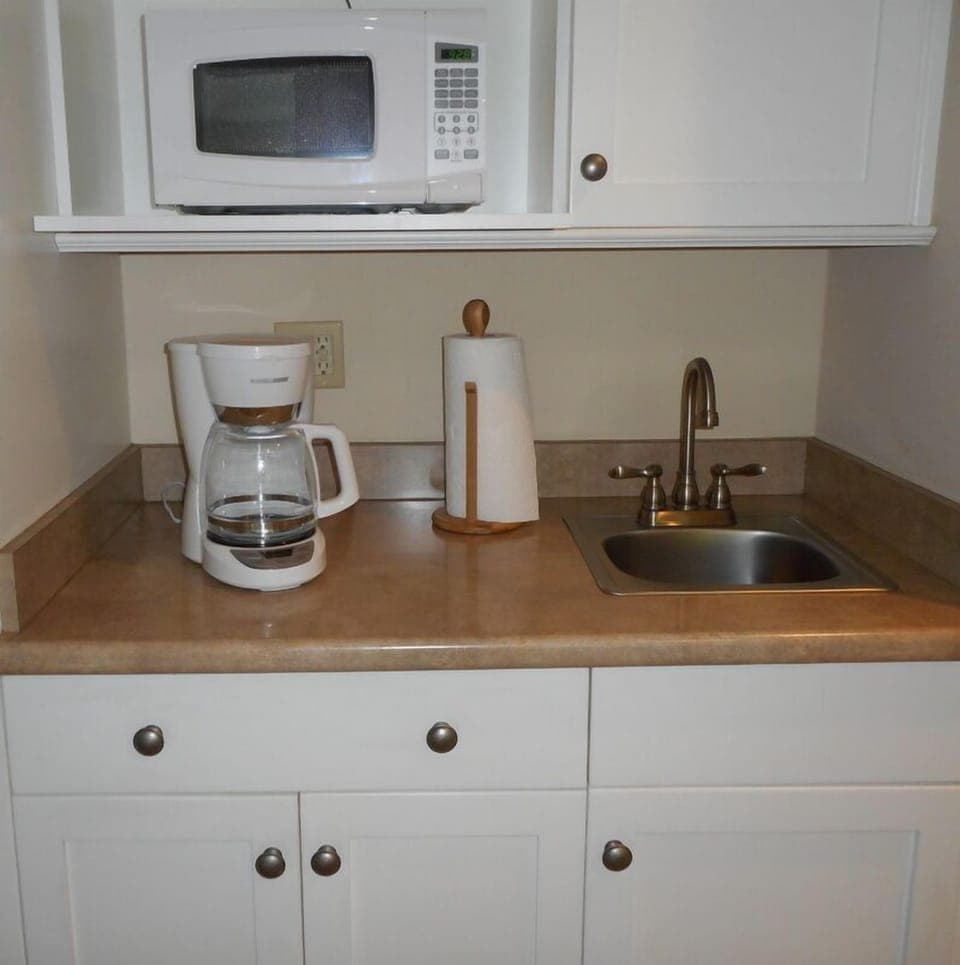 beverage center in kitchen