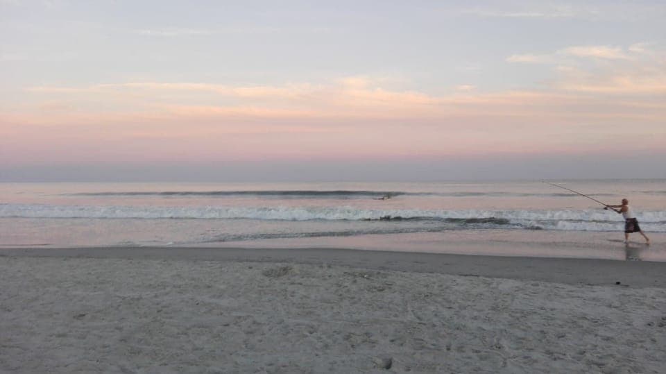 Wake up to beautiful sunrises at Garden City Beach!