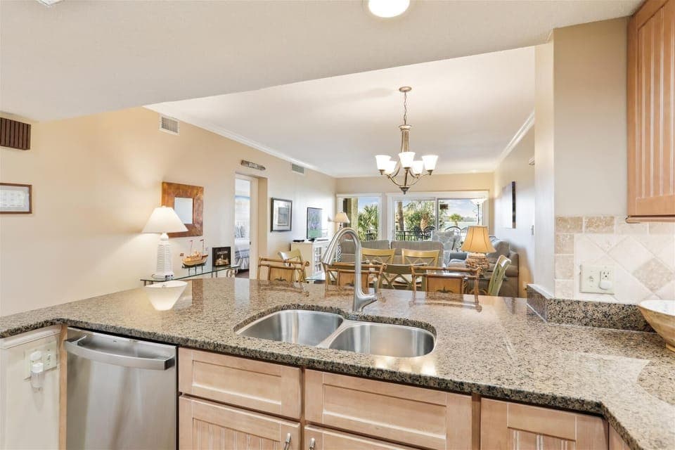 Kitchen at 1887 Beachside Tennis