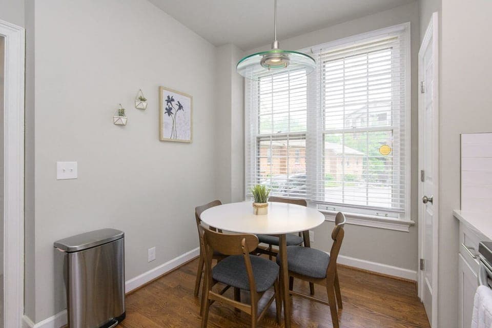 Another view of the front dining area