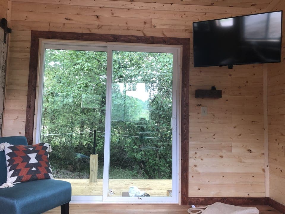 view from sofa