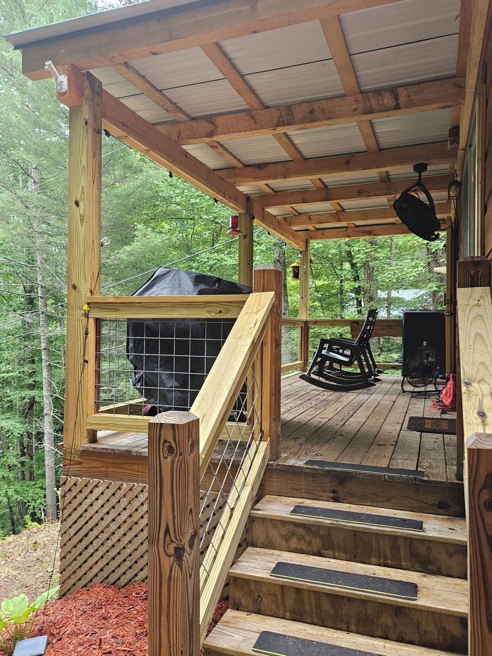 left side to deck