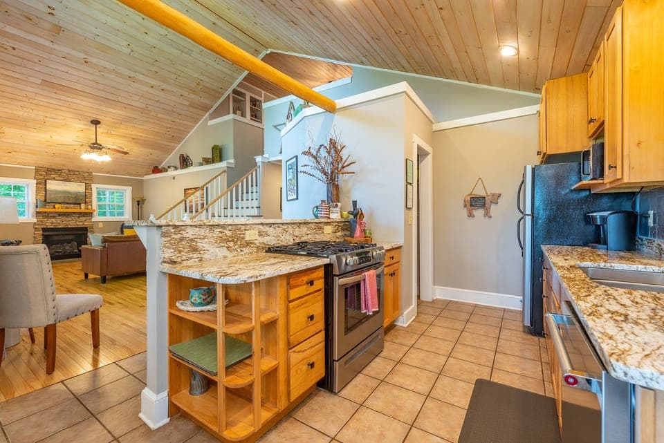Kitchen view 1