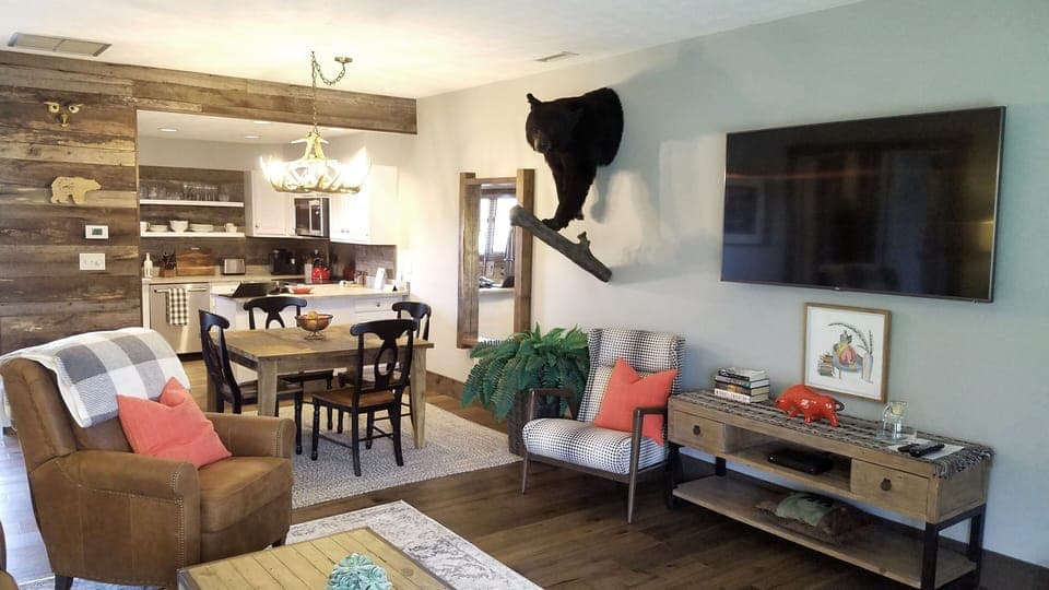 Fully renovation with 6" hardwood floors, reclaimed wood accents throughout.