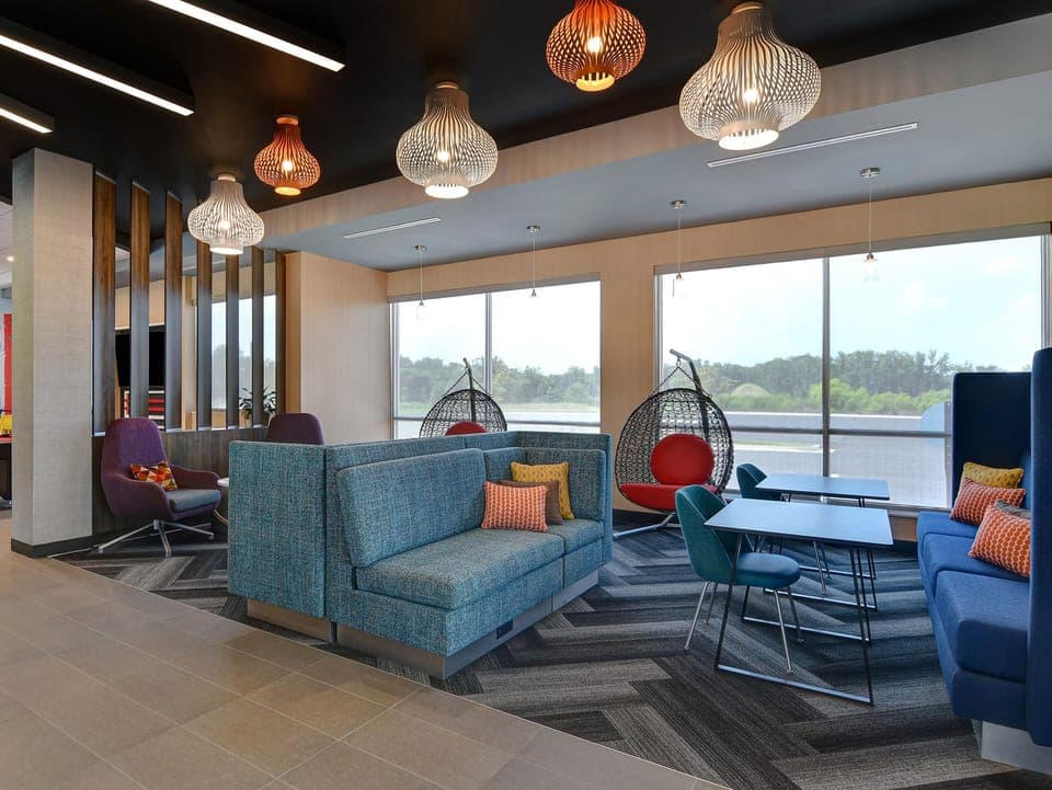 Lobby sitting area