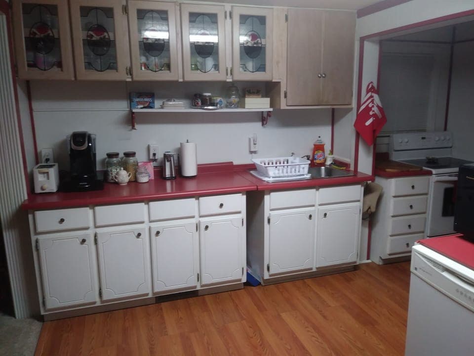 Spacious kitchen