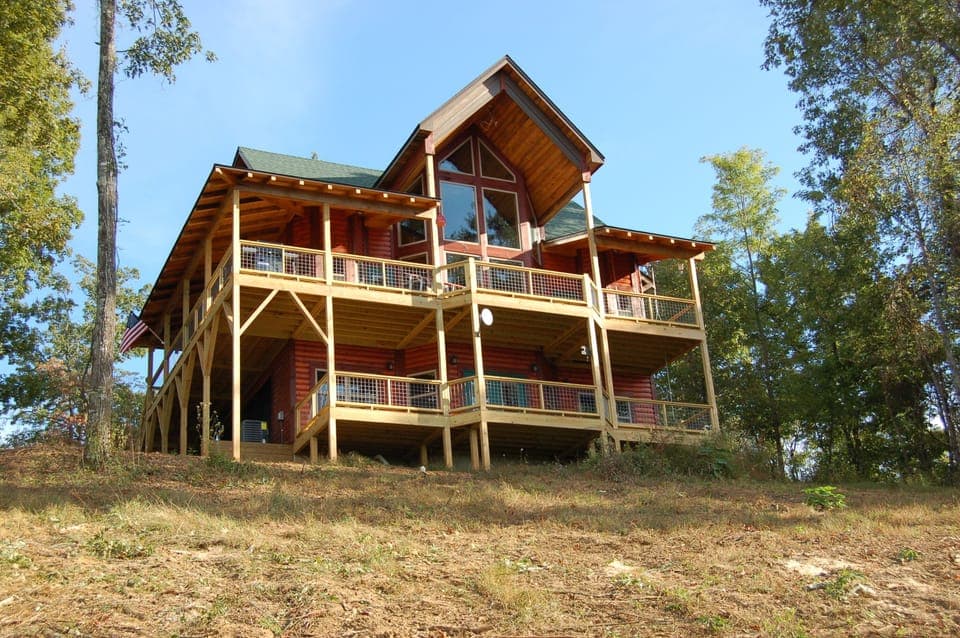 Front of the cabin