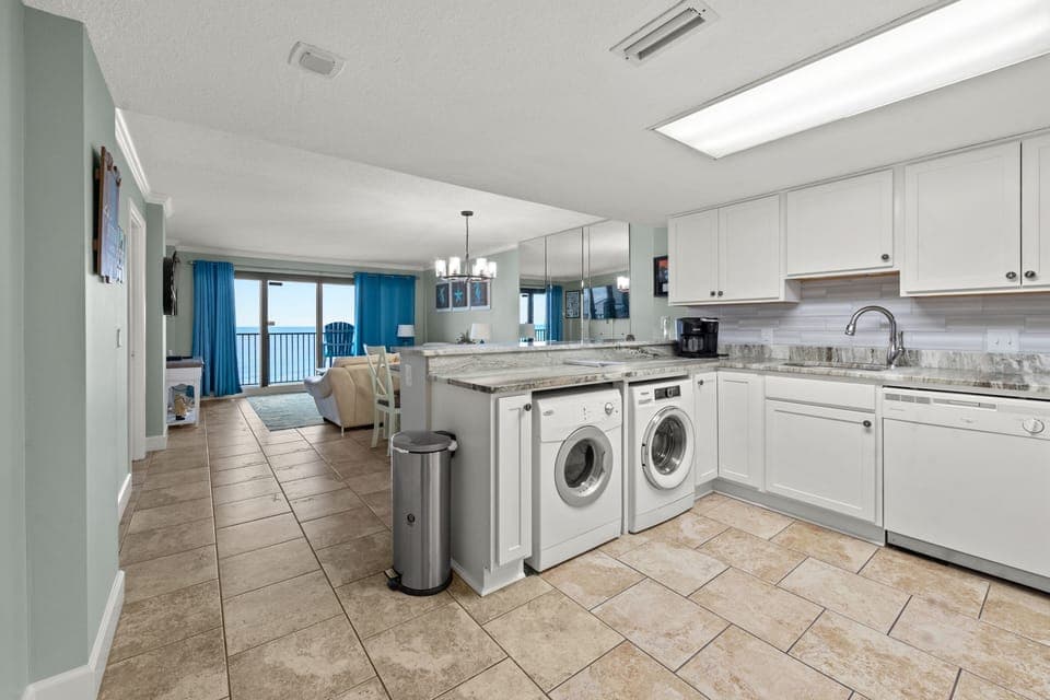 The open space is perfect for entertaining.