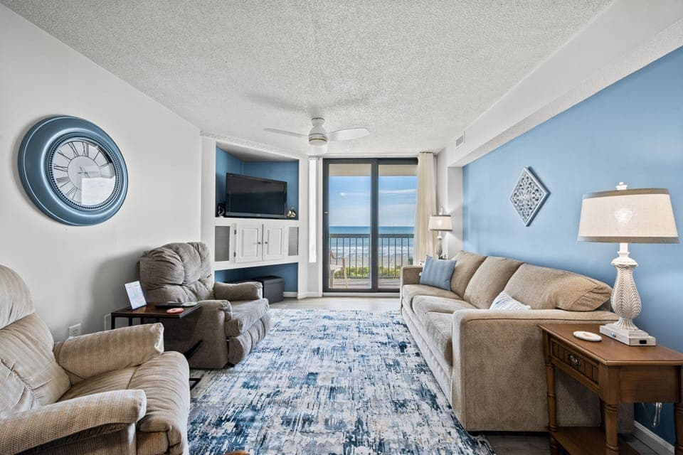 Oceanfront Living Room