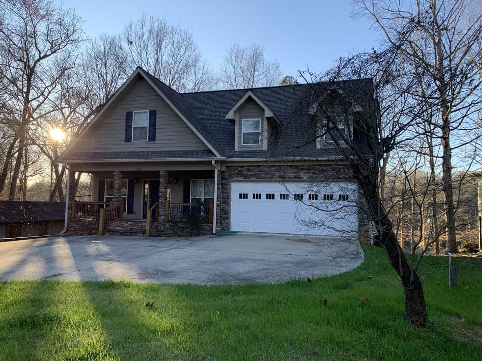 Front of house.