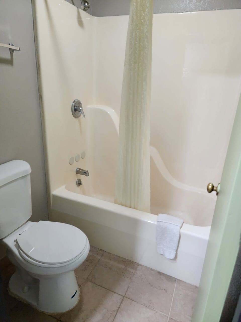 Room, 2 Queen Beds, Non Smoking | Bathroom | Shower, towels