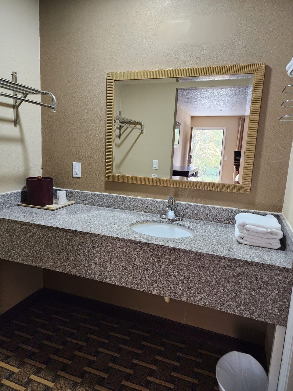 Room, 2 Queen Beds, Non Smoking | Bathroom sink