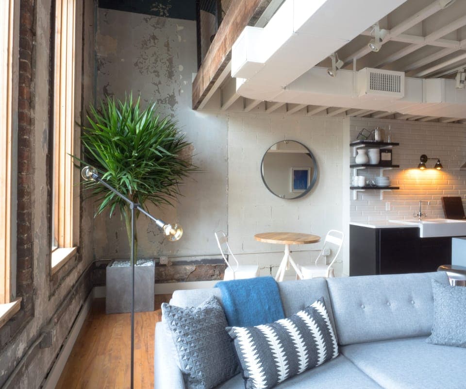 Loft 302 - 1.5 bath | Living area | 38-inch flat-screen TV with cable channels, TV