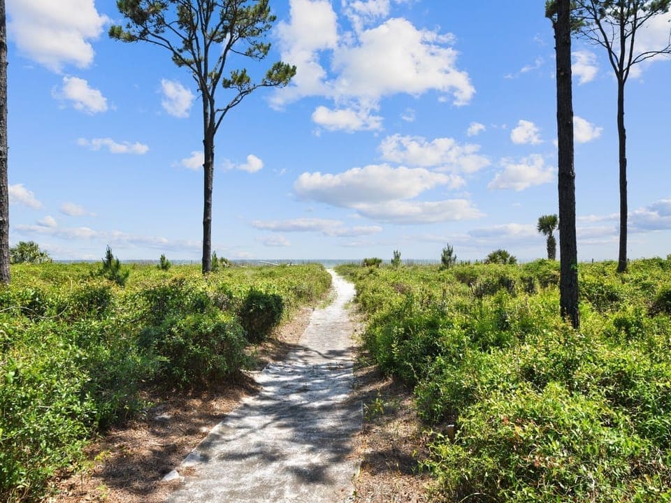 Path to Beach from 9 Laurel Lane