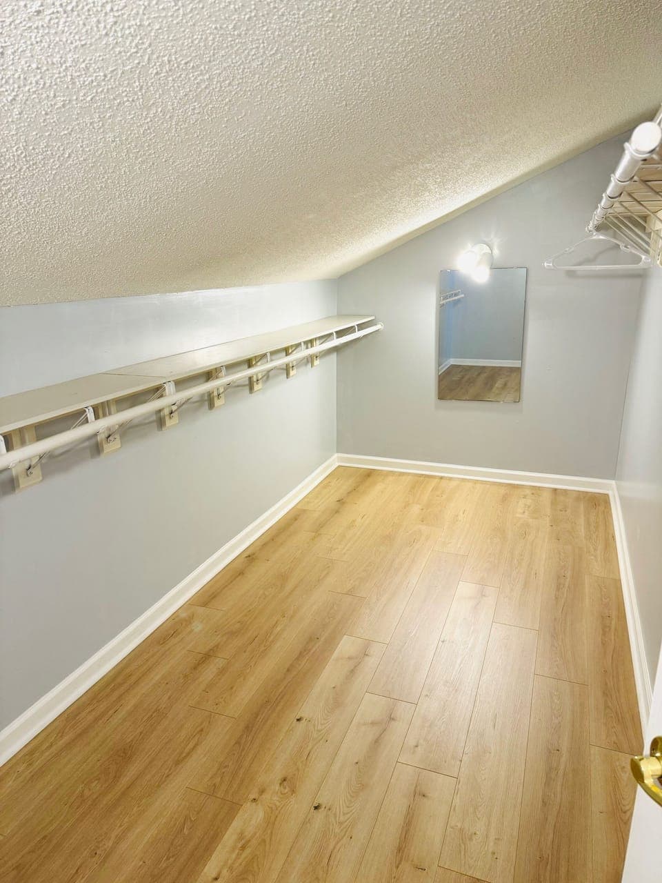 Huge walk in closet