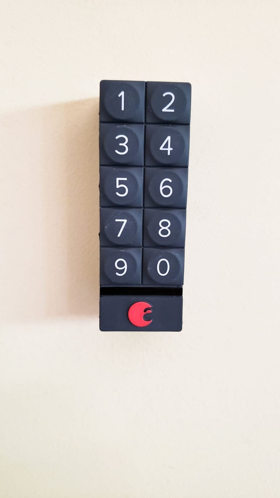 Smartlock pin pad. No need to fuss with key boxes and smartphone apps.
