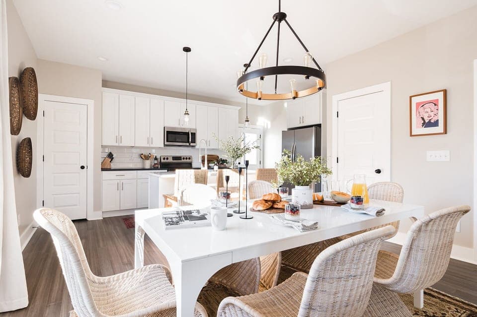 Dining area.