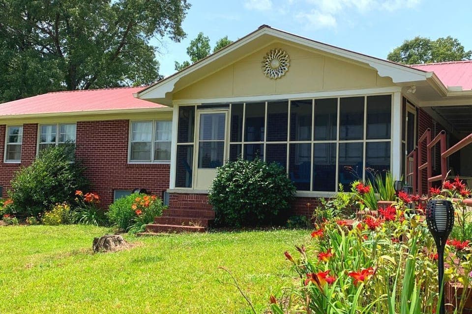 Front of the house mid-June