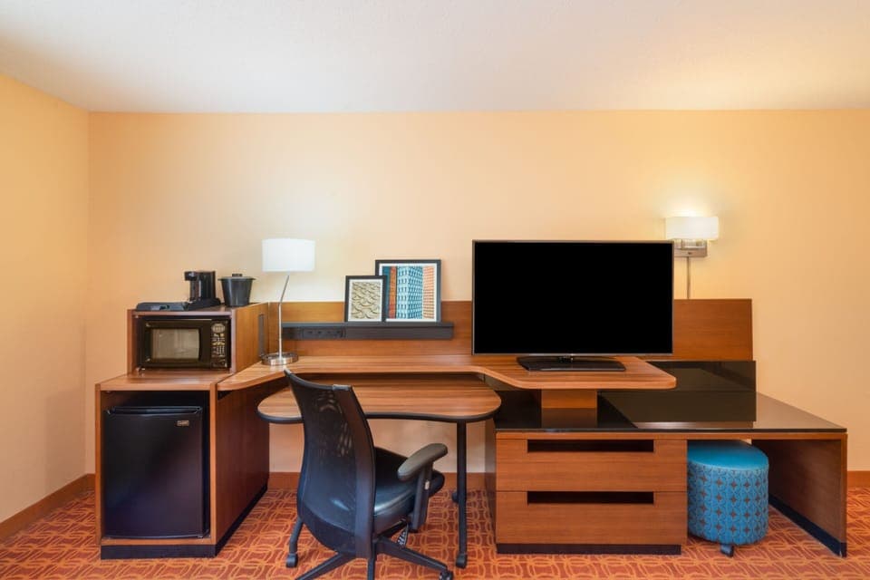 In-room safe, desk, blackout drapes, iron/ironing board