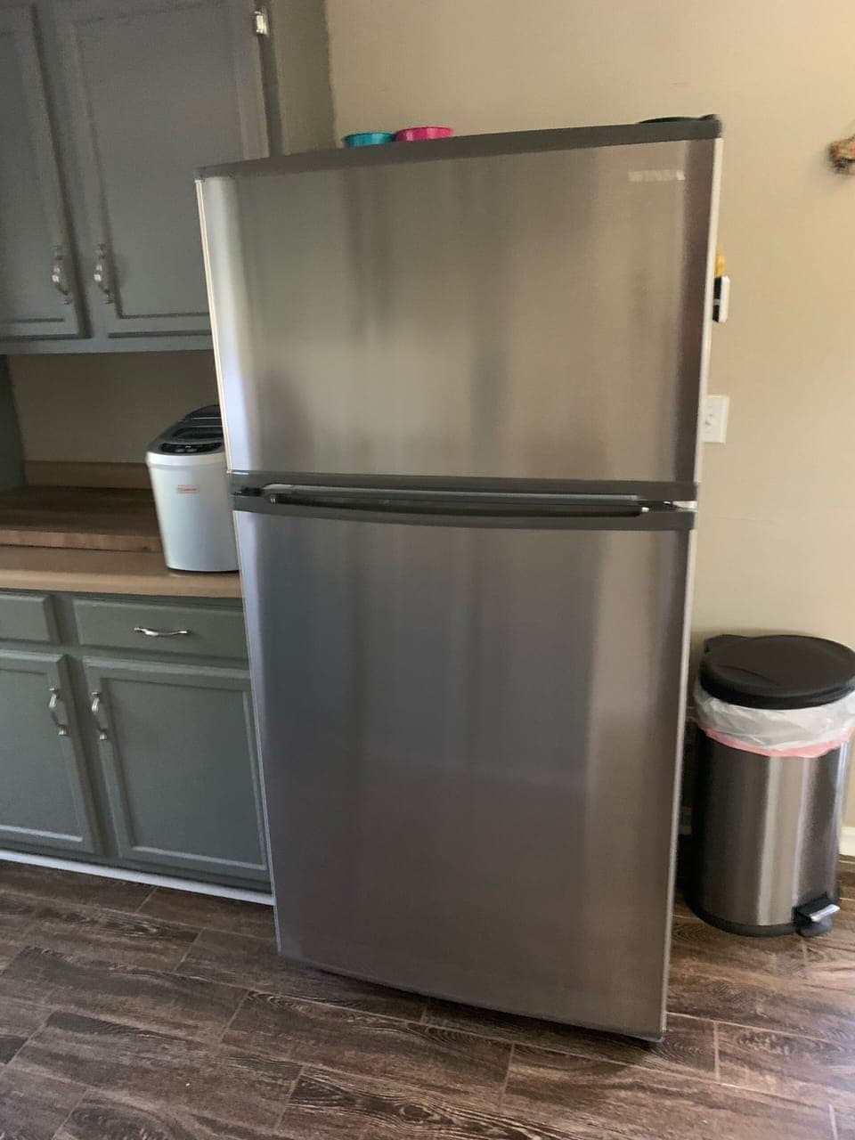 Stainless steel refrigerator 