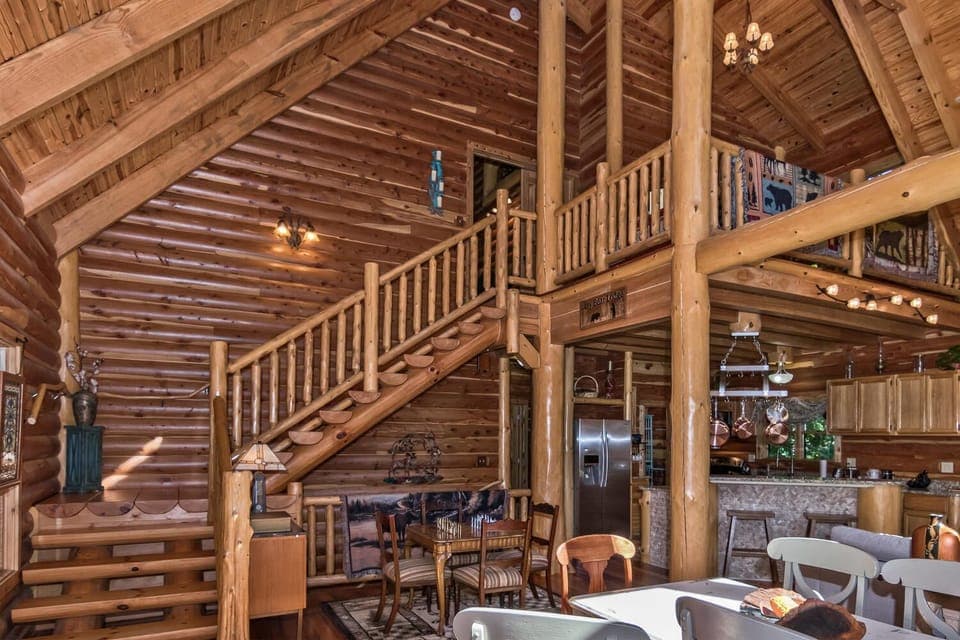 Stairs to the loft