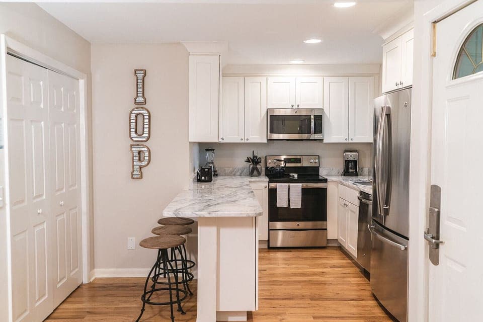 updated kitchen