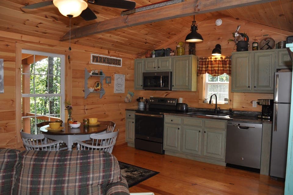 Fully equipped kitchen