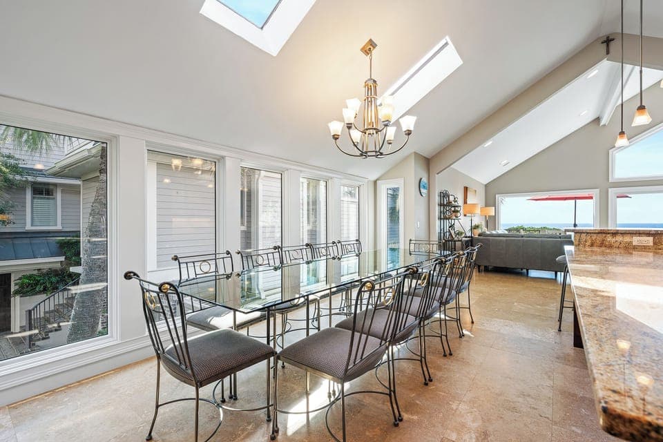 3 Dune Lane | Dining area w/ seating for 12 - 3 Dune Lane | Dining area w/ seating for 12