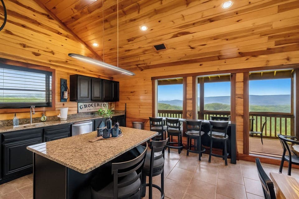 Views from kitchen
