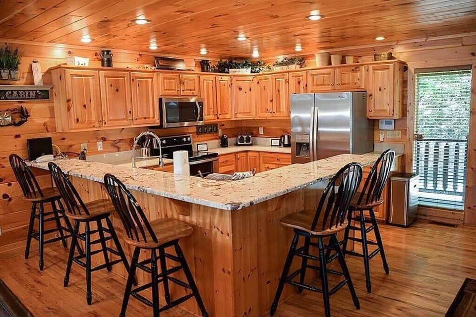 main floor kitchen