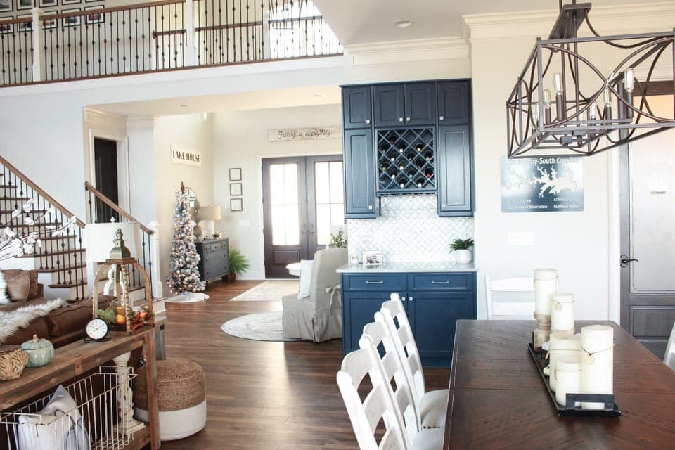 Downstairs view