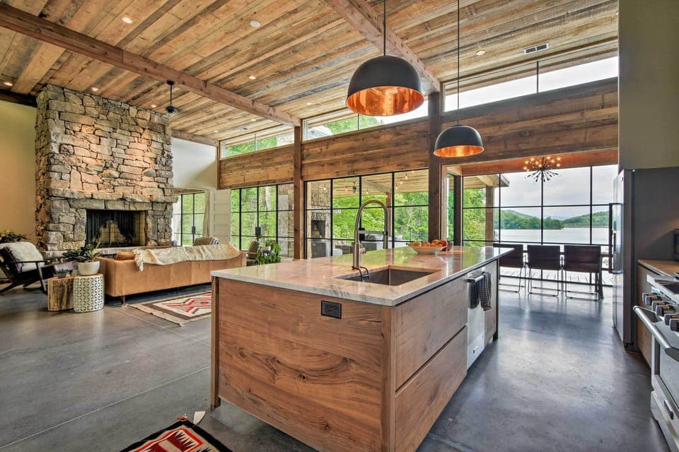 Open floor plan