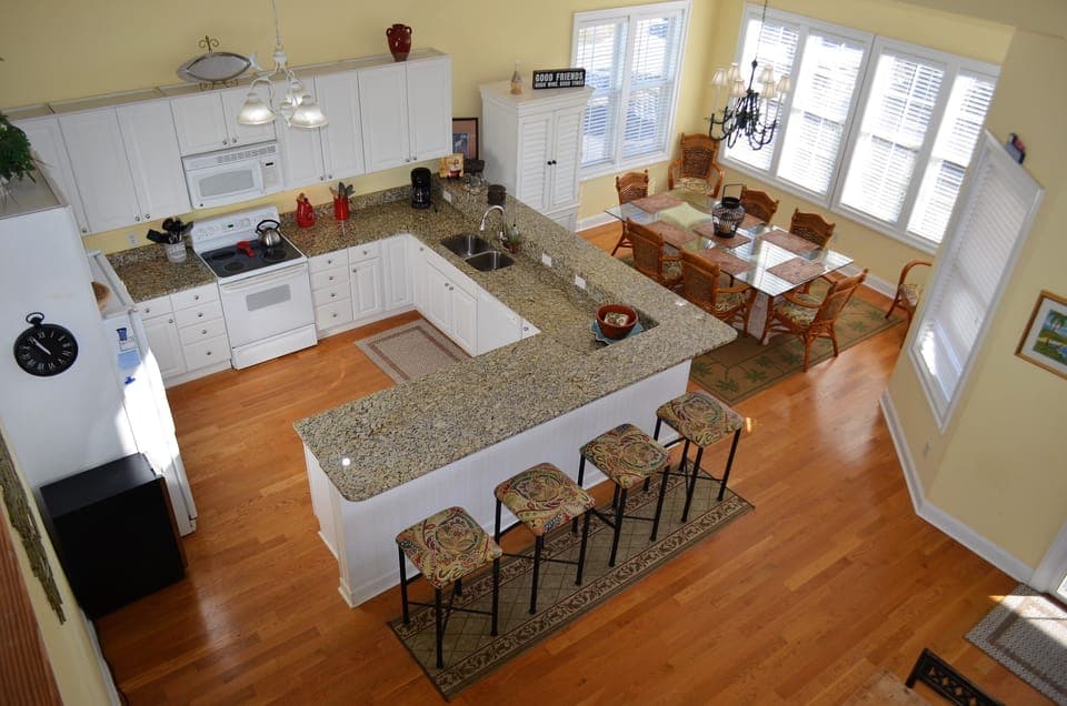 View of Dining & Kitchen