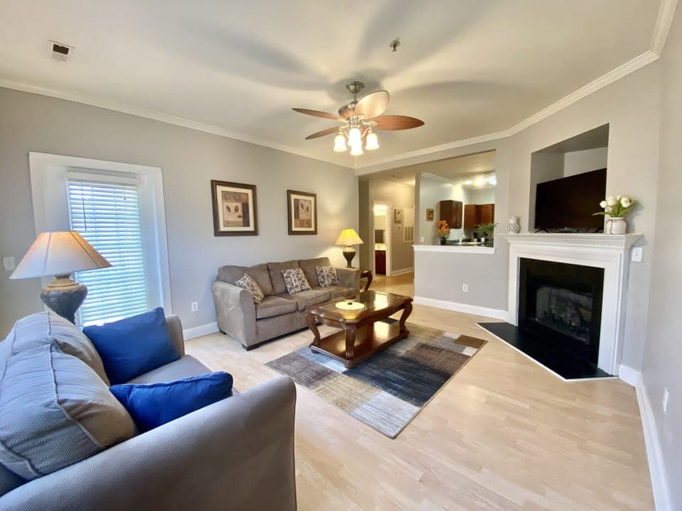 Front entrance to your clean and spacious Condo!