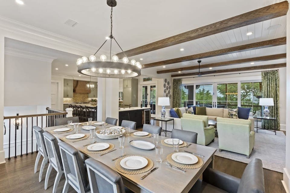 Dining Table - Seats 10 Guests - Second Floor