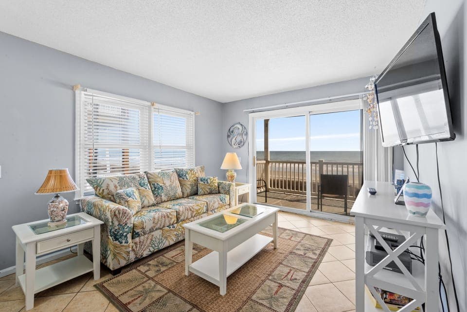 Oceanfront Living Room