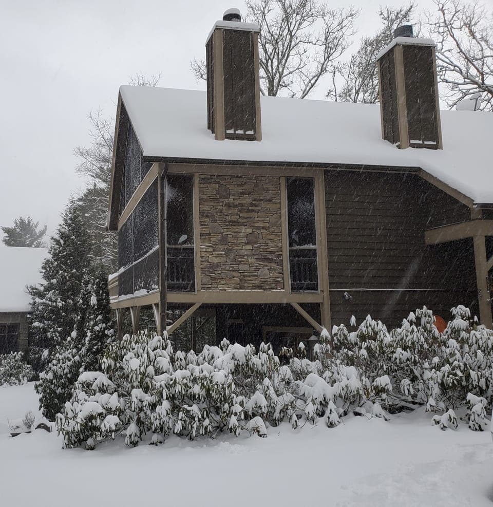 A winter wonderland, sledding, skiing, snowboarding and ice skating nearby.